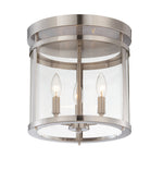 Savoy House Penrose 3-Light Ceiling Light — Satin Nickel