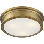 Savoy House Watkins 3-Light Ceiling Light — Warm Brass