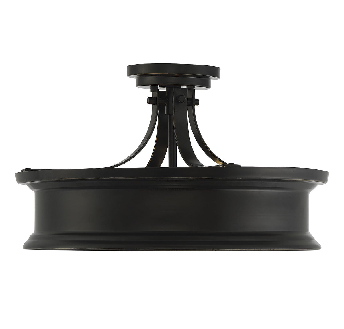 Savoy House Watkins 3-Light Ceiling Light — Classic Bronze
