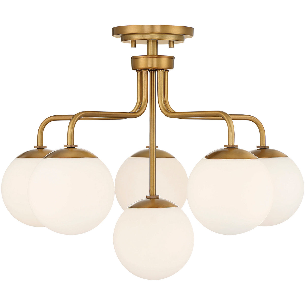 Marco 6-Light Ceiling Light in Matte Black