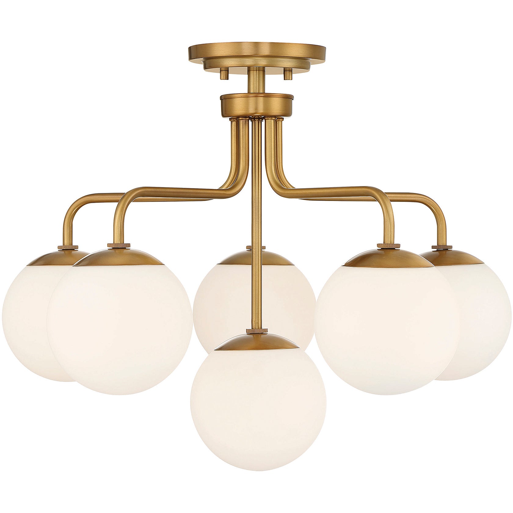 Marco 6-Light Ceiling Light in Matte Black