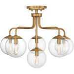 Marco 6-Light Ceiling Light in Warm Brass