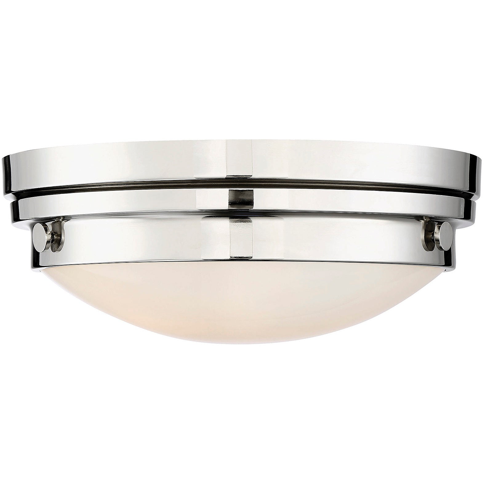 Lucerne 2-Light Ceiling Light in Warm Brass