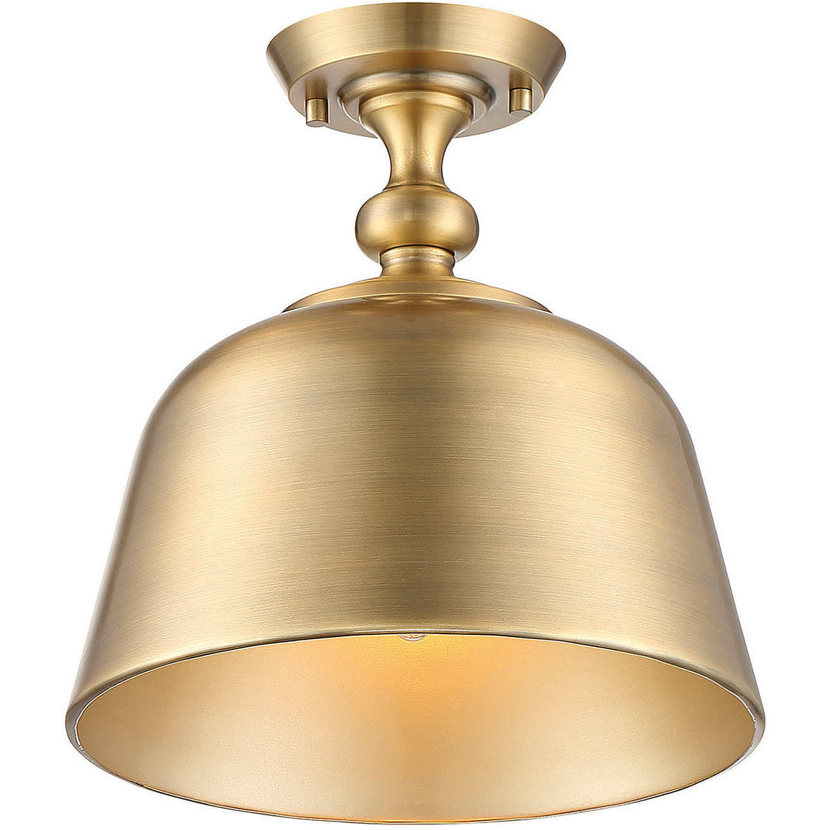 Berg 1-Light Ceiling Light in Matte Black