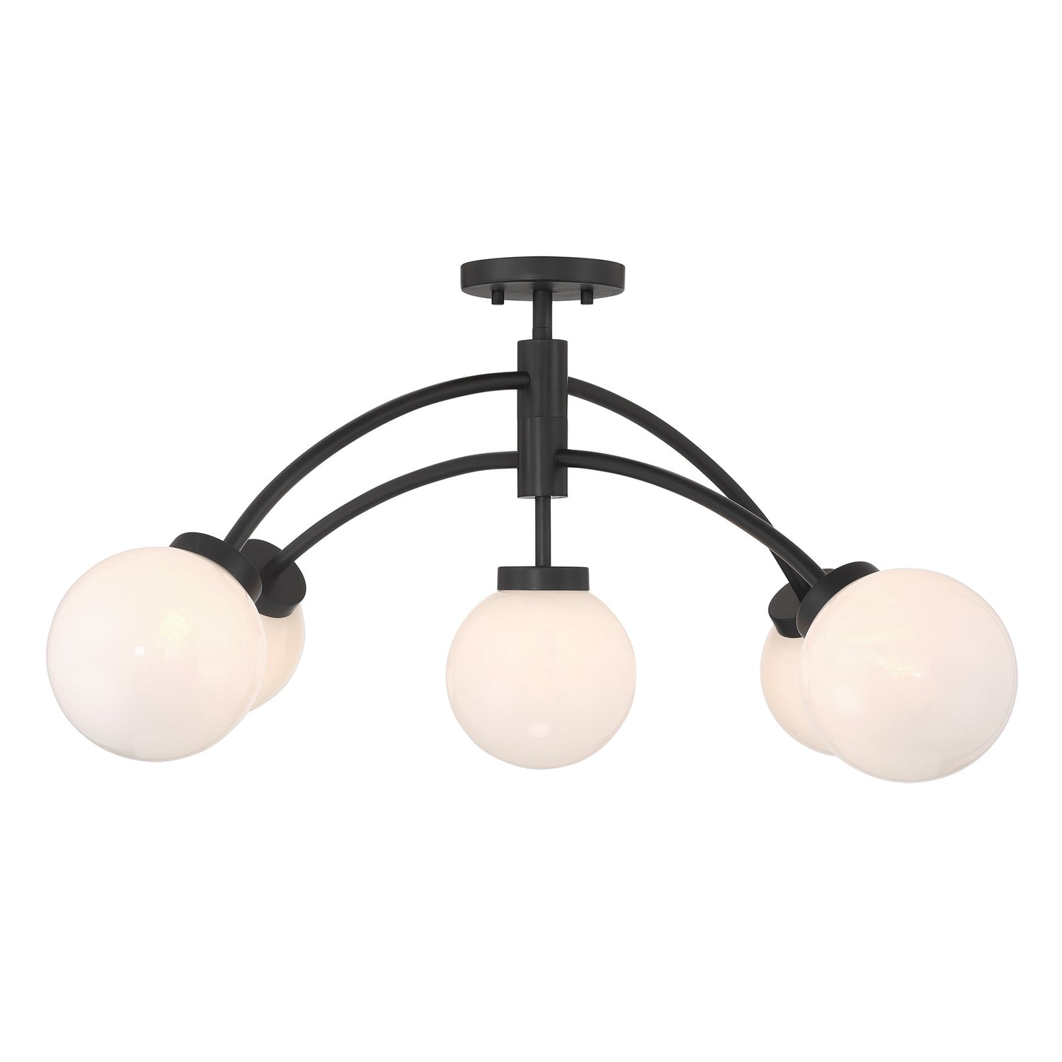 Redfield 5-Light Semi-Flush