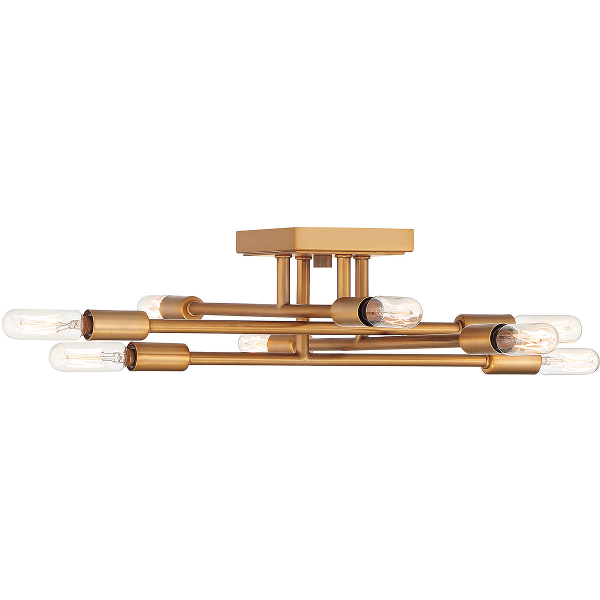 Lyrique 8-Light Ceiling Light in Matte Black