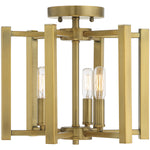 Benson 3-Light Ceiling Light in Matte Black