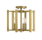 Savoy House Benson 3-Light Ceiling Light — Warm Brass