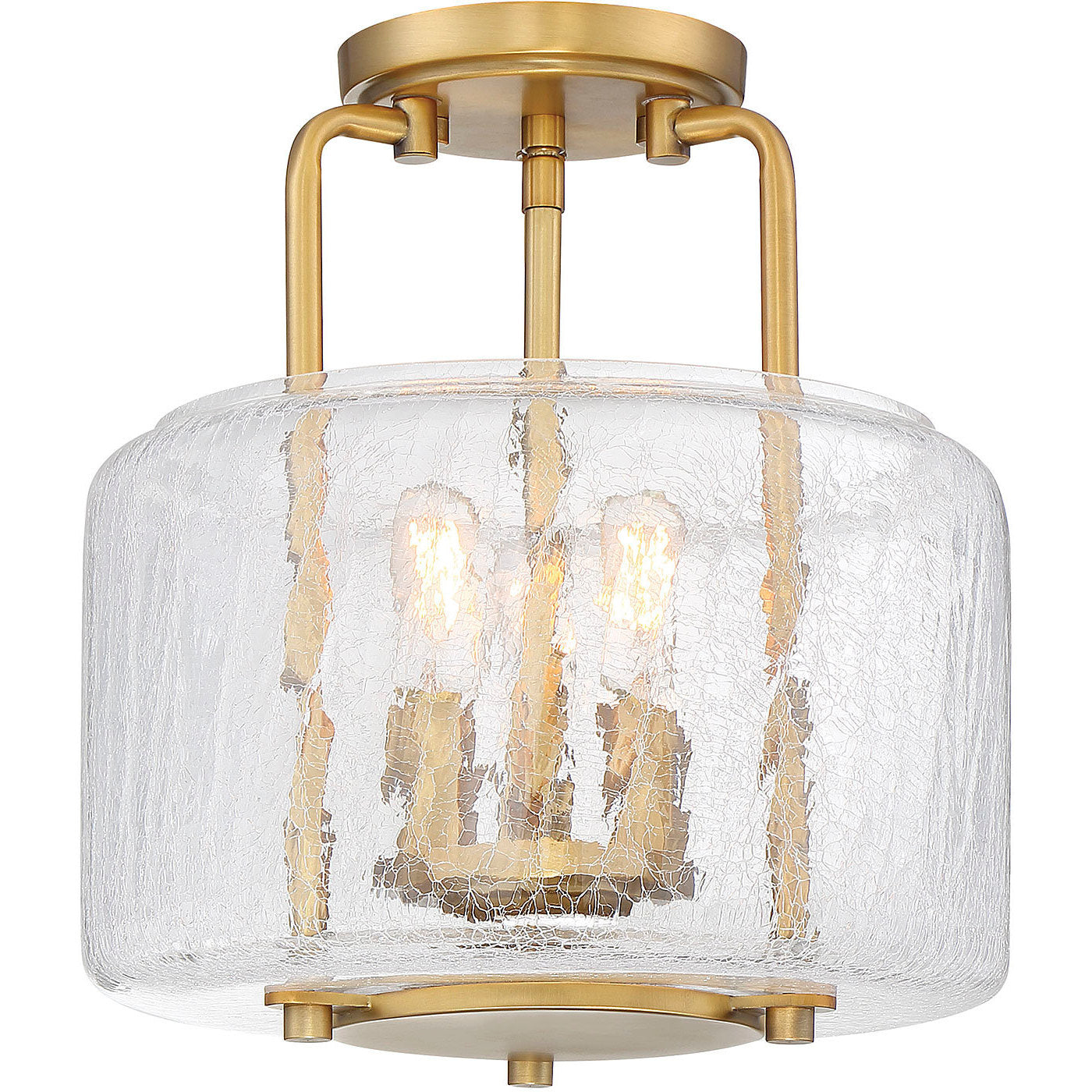 Avalon 3-Light Ceiling Light in Black