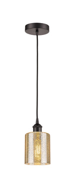 Cobbleskill - 1 Light - 5 inch - Oil Rubbed Bronze - Cord hung - Mini Pendant