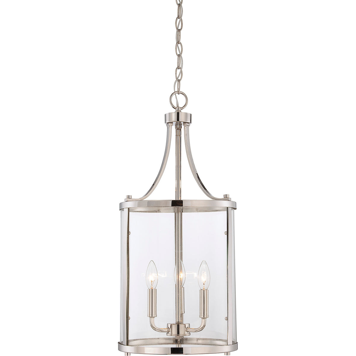 Penrose 3-Light Pendant in Black