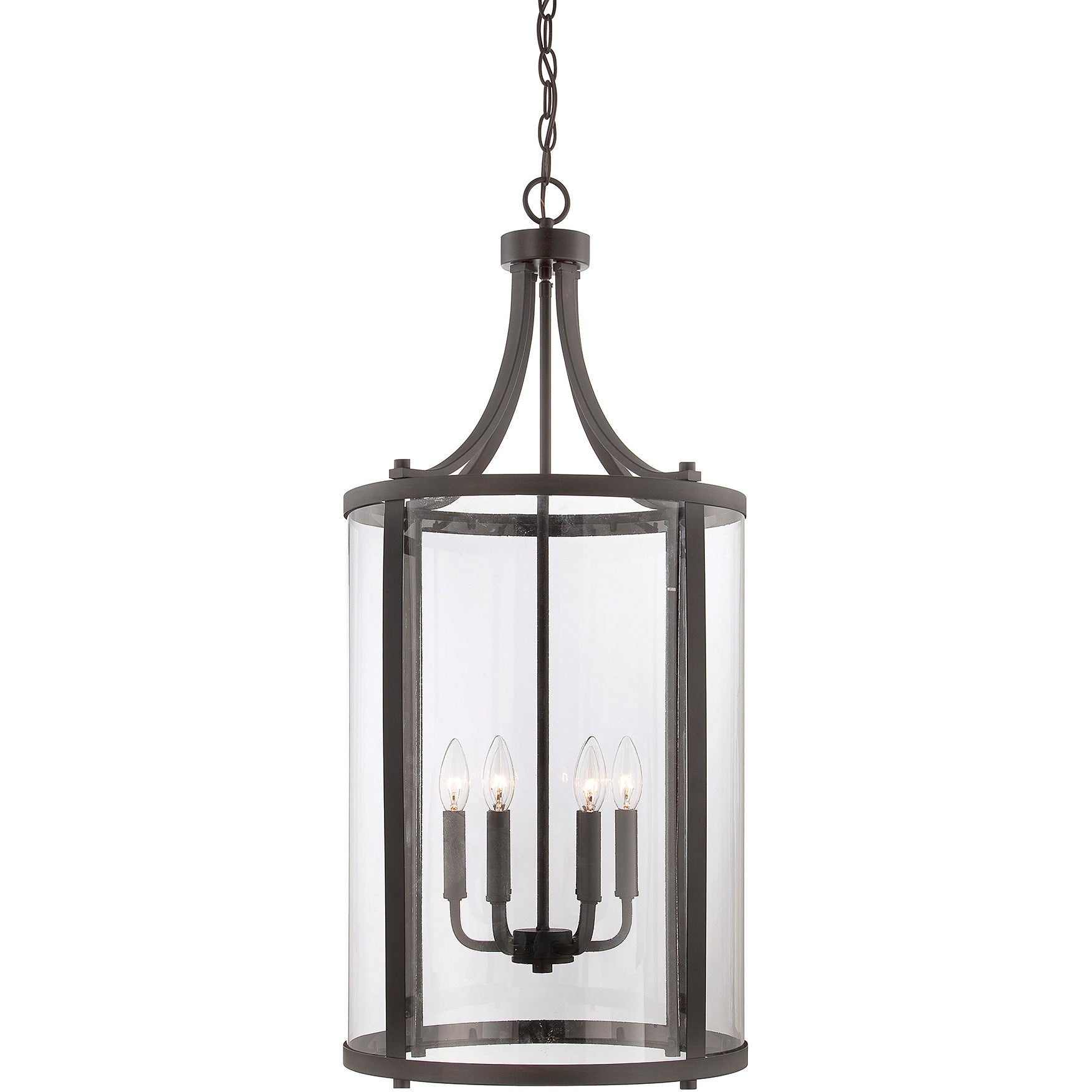 Penrose 6-Light Pendant in Black
