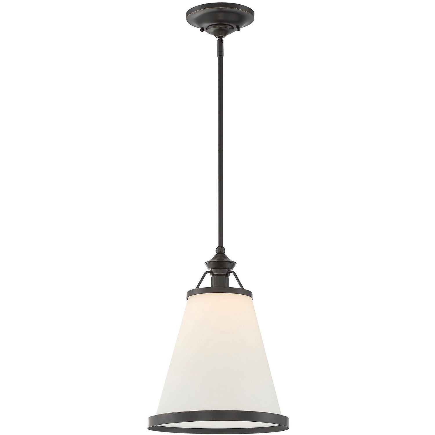 Ashmont 1-Light Pendant in Warm Brass Lustre