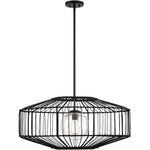 Marcy 1-Light Pendant in Matte Black