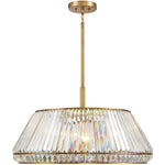 Pyramid 6-Light Pendant in Matte Black