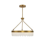 Savoy House Landon LED Pendant — Warm Brass