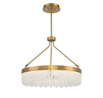 Savoy House Landon LED Pendant — Warm Brass