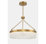 Savoy House Landon LED Pendant — Warm Brass