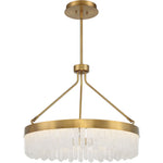 Savoy House Landon LED Pendant — Warm Brass