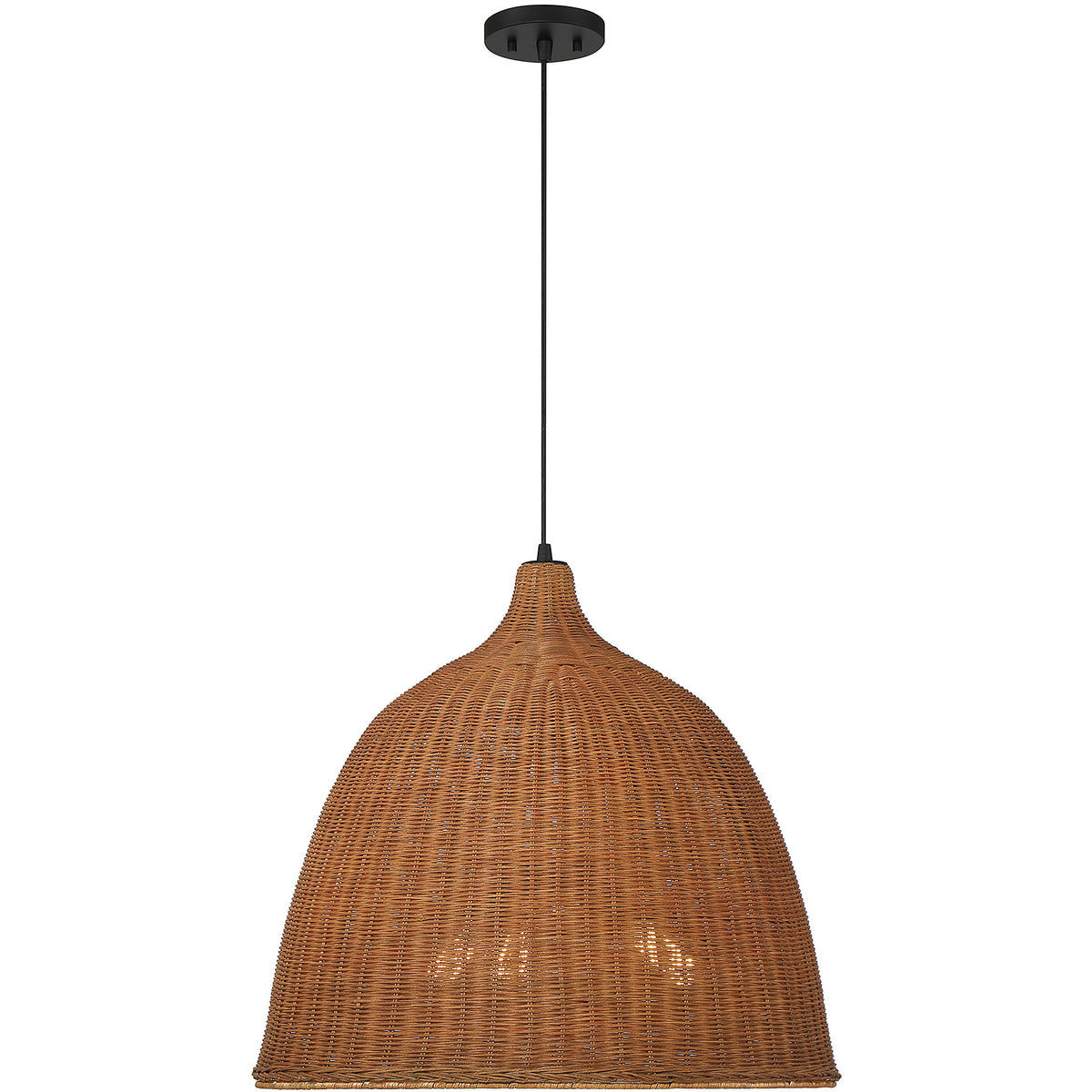 Macra 3-Light Pendant in Café