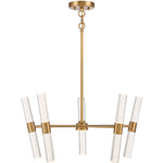 Arlon 10-Light LED Pendant in Warm Brass