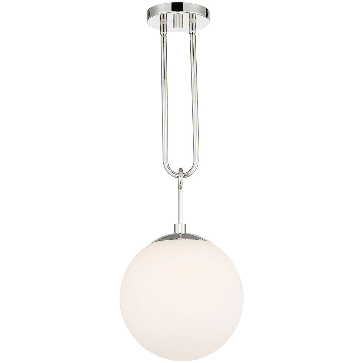 Becker 1-Light Pendant in Matte Black