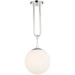 Becker 1-Light Pendant in Matte Black