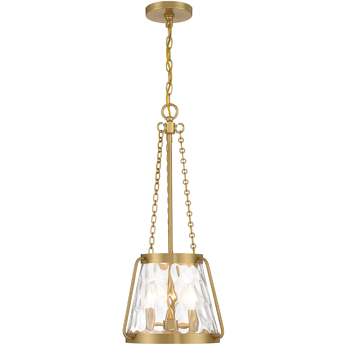 Crawford 3-Light Pendant in Matte Black