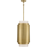 Beacon 3-Light Pendant in Burnished Brass
