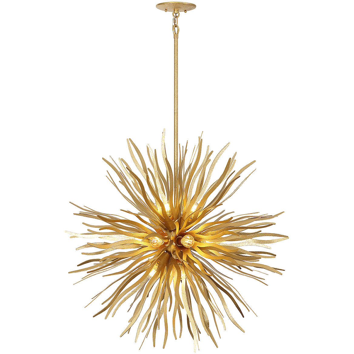 Killiam 16-Light Pendant in Cavalier Gold
