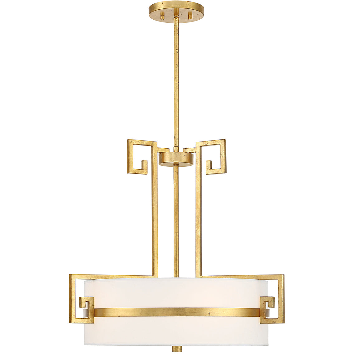 Quatrain 4-Light Pendant in True Gold