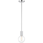 Wright 1-Light Mini-Pendant in Matte Black