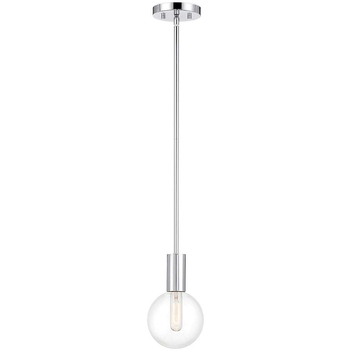 Wright 1-Light Mini-Pendant in Matte Black