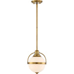 Westbourne 1-Light Pendant in Warm Brass