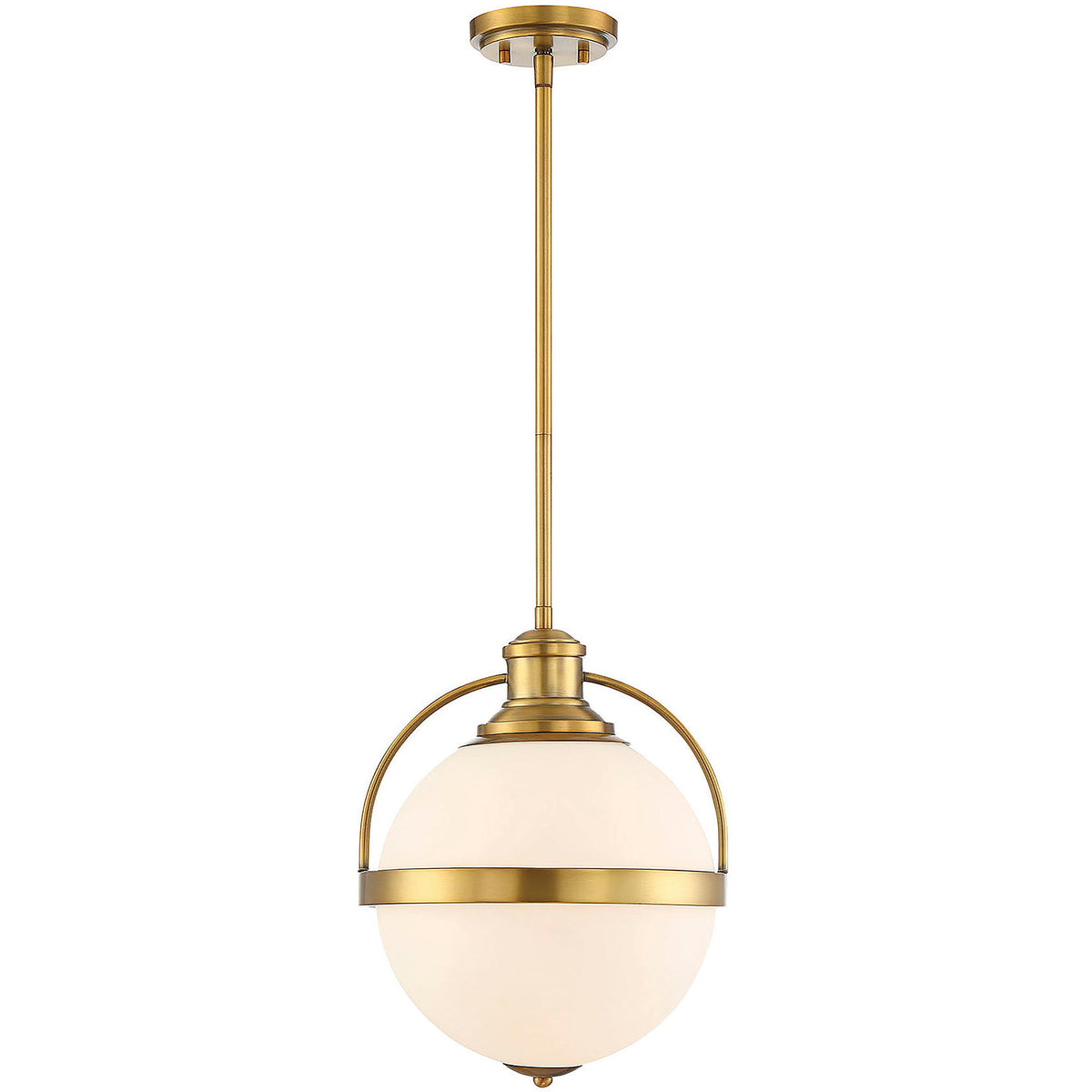 Westbourne 1-Light Pendant in Warm Brass