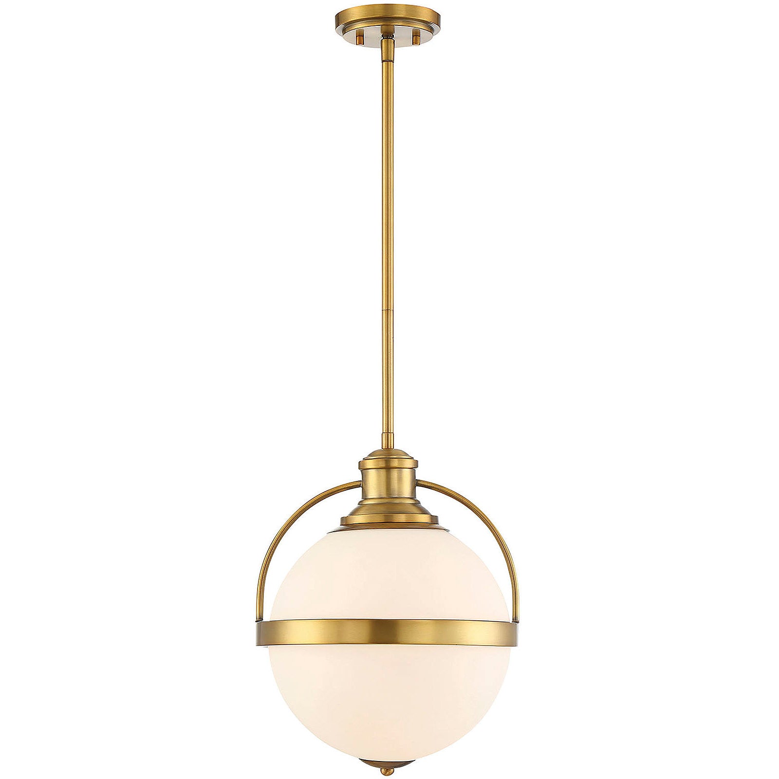 Westbourne 1-Light Pendant in Warm Brass