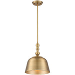 Berg 1-Light Pendant in Matte Black