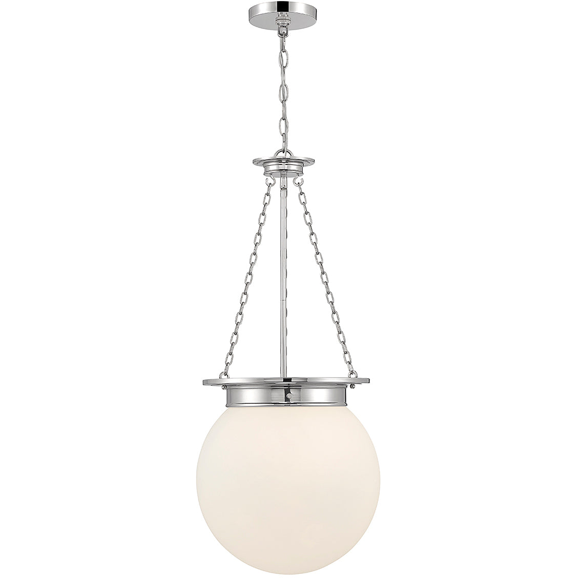 Manor 3-Light Pendant in Matte Black