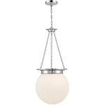 Manor 3-Light Pendant in Matte Black