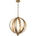 Atlas 6-Light Pendant in Grecian Gold by Breegan Jane