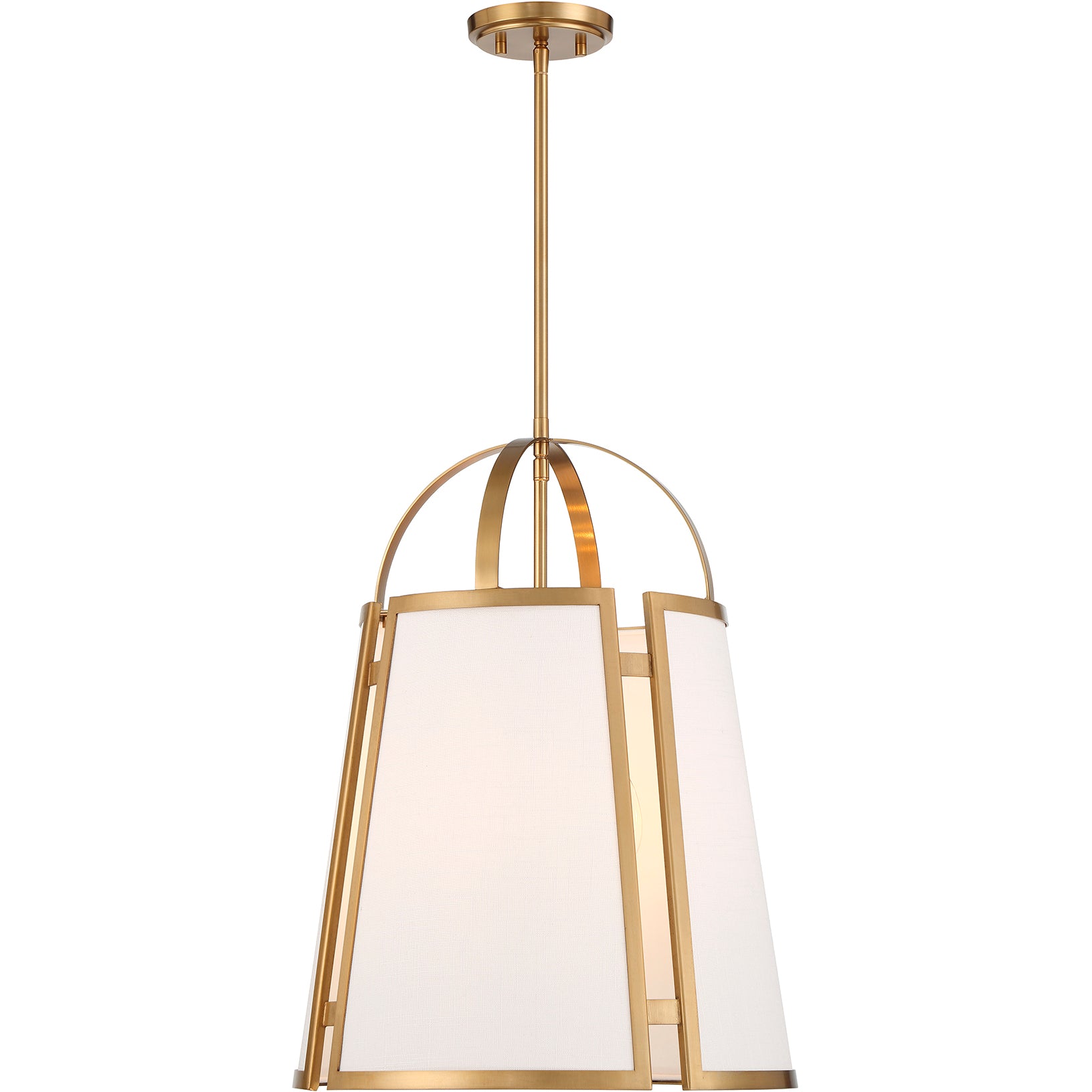 Chartwell 4-Light Pendant in Matte Black