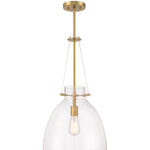 Foster 1-Light Pendant in Matte Black