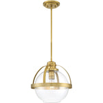 Pendleton 1-Light Pendant in 
Matte Black