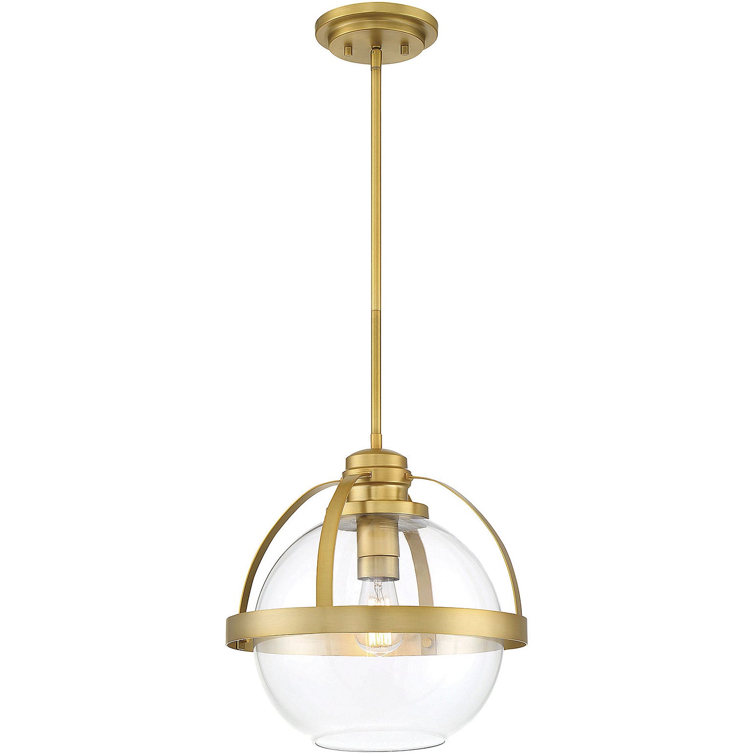 Pendleton 1-Light Pendant in 
Matte Black
