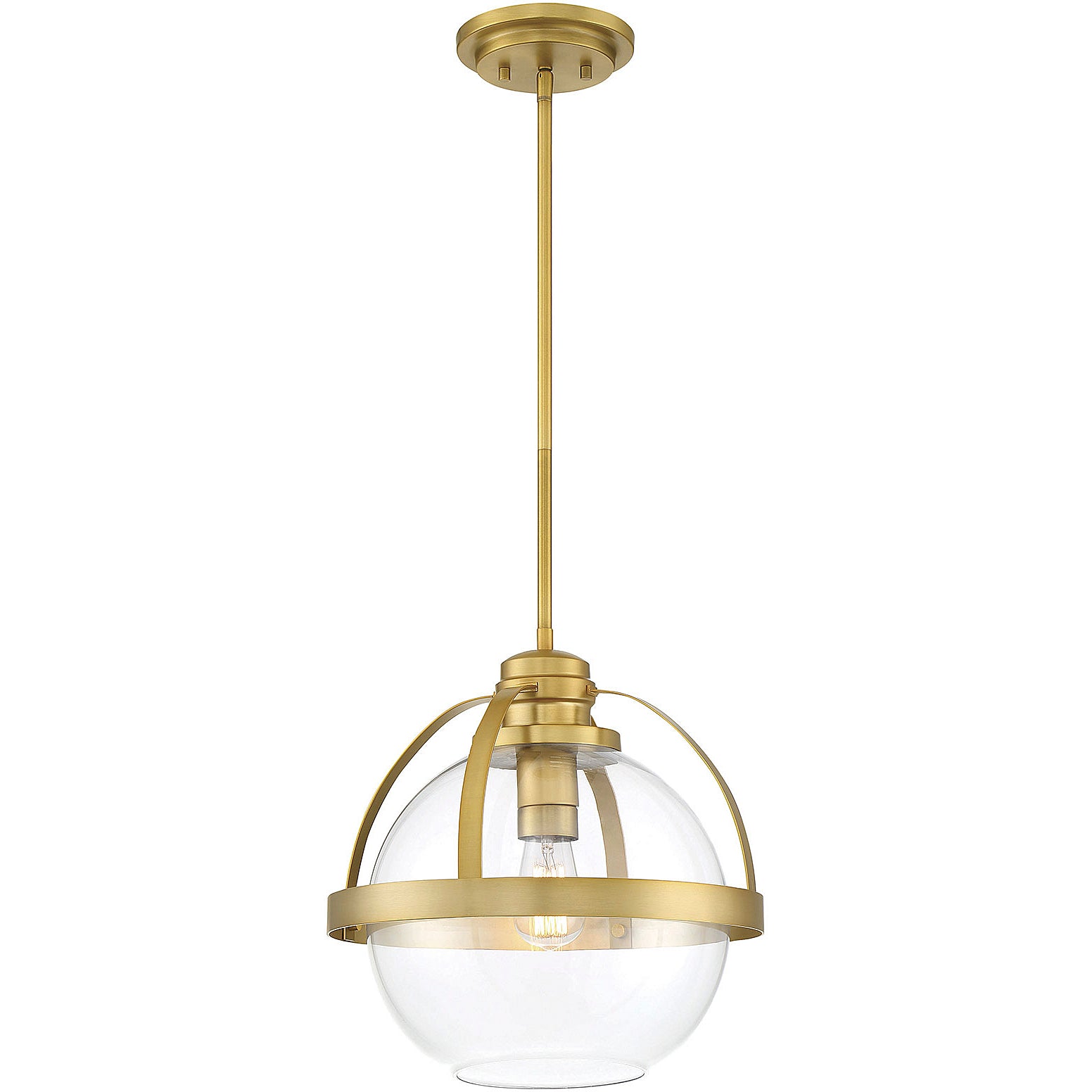 Pendleton 1-Light Pendant in 
Matte Black