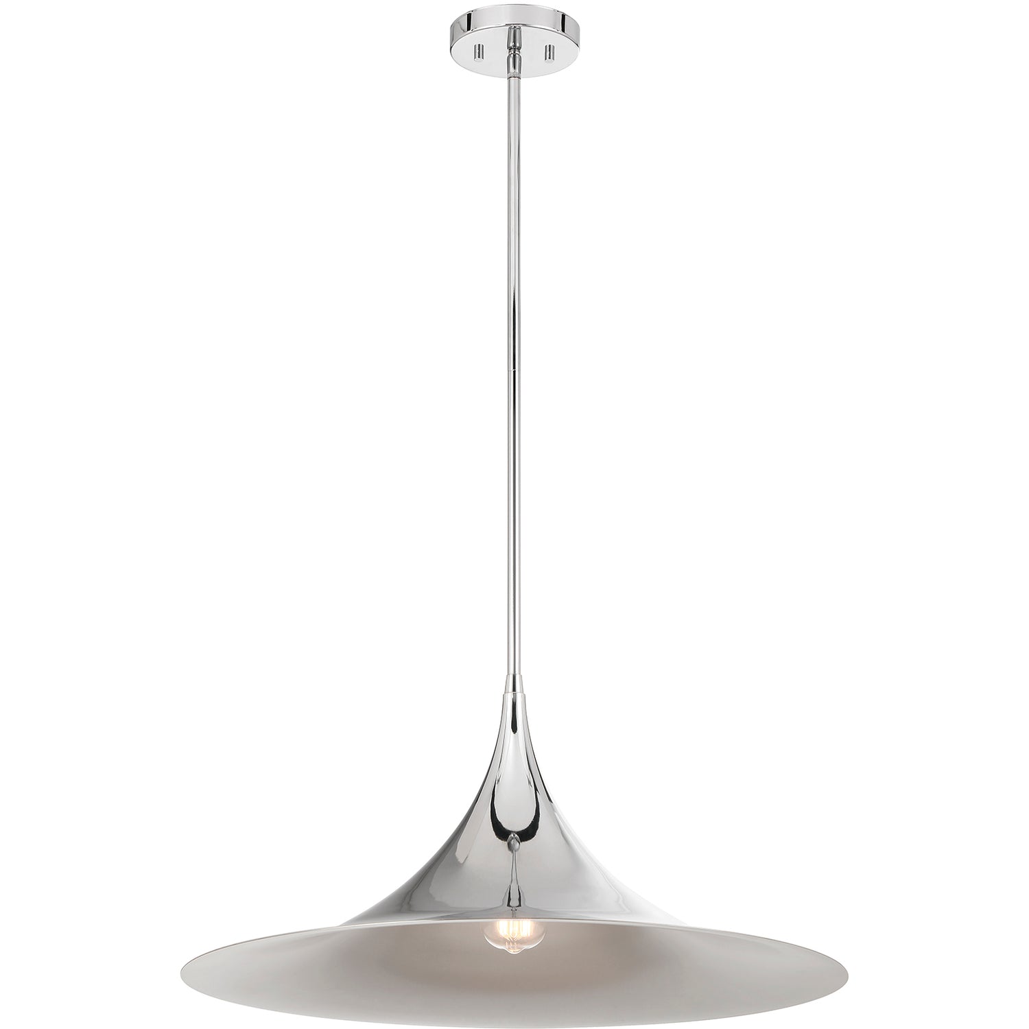 Bowdin 1-Light Pendant in Matte Black