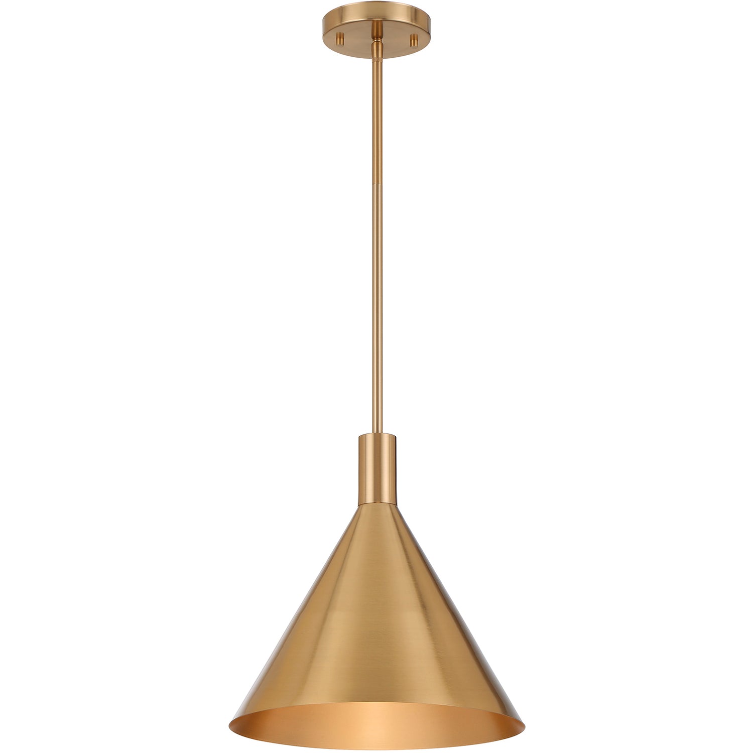 Pharos 1-Light Pendant in Noble Brass by Breegan Jane