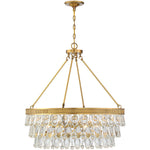 Windham 6-Light Pendant in Warm Brass