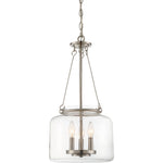 Akron 3-Light Pendant - Satin Nickel_sn