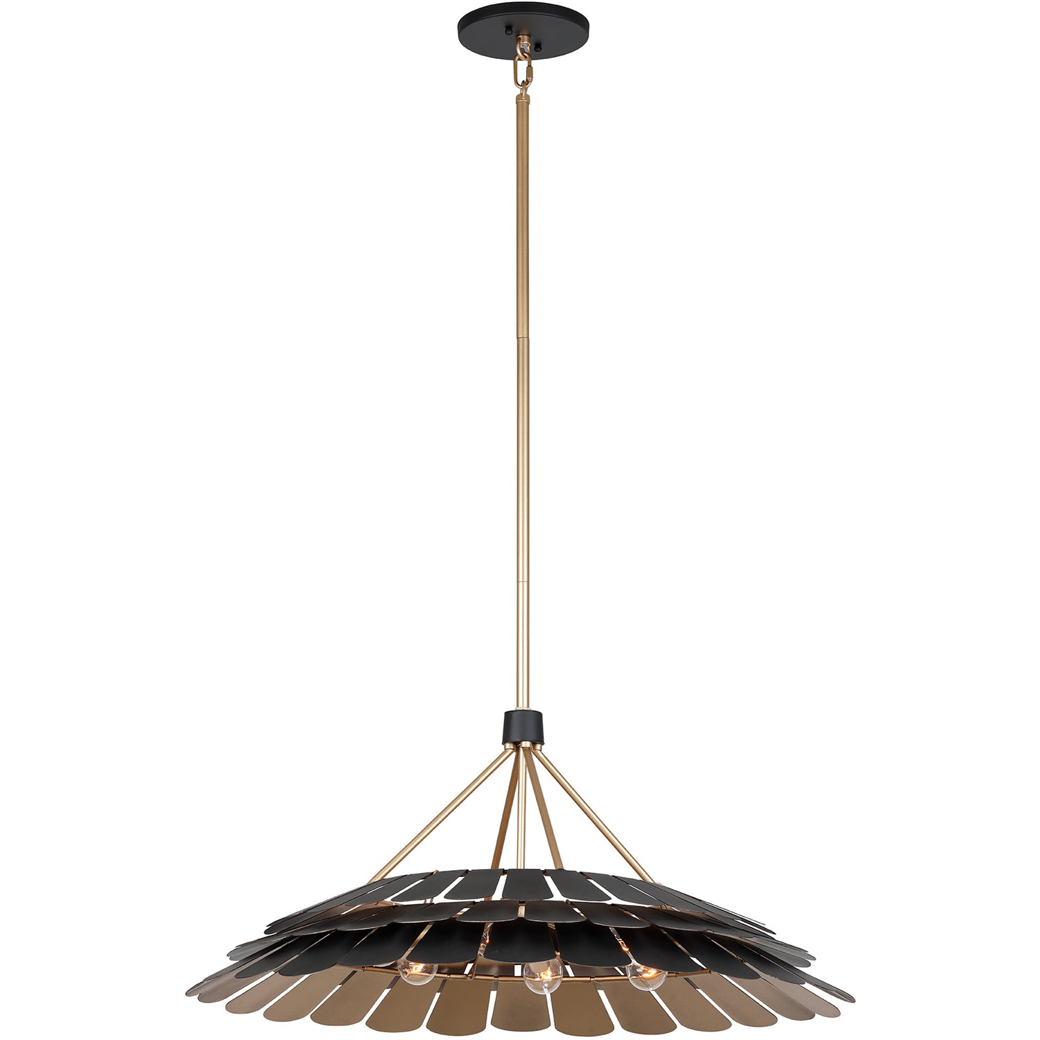 Turaco 6-Light Pendant in Midnight by Breegan Jane
